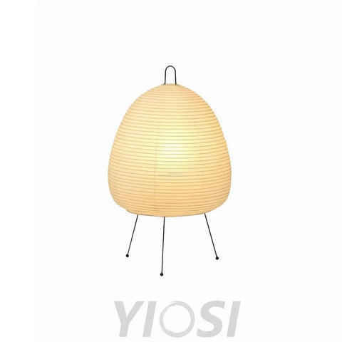 Akari Paper Round Table Lamp - Yiosilamp