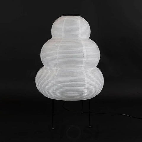 Akari Paper Round Table Lamp - Yiosilamp