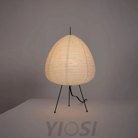 Akari Paper Round Table Lamp - Yiosilamp