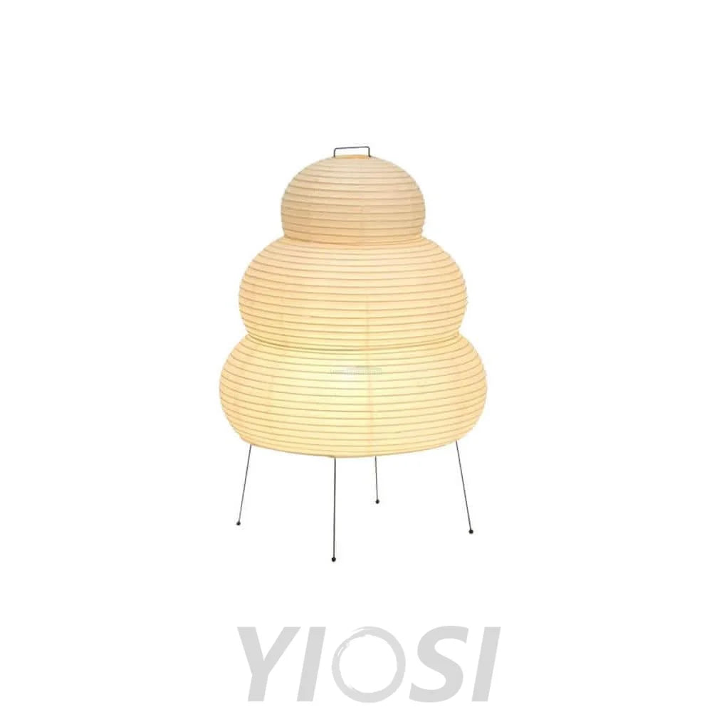 Akari Paper Round Table Lamp - Yiosilamp