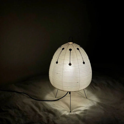 Akari Paper Round Table Lamp - Yiosilamp