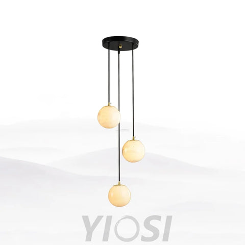 Alabaster Balls Cluster Chandelier with 3/5/7/9/16/18 heads - Yiosilamp