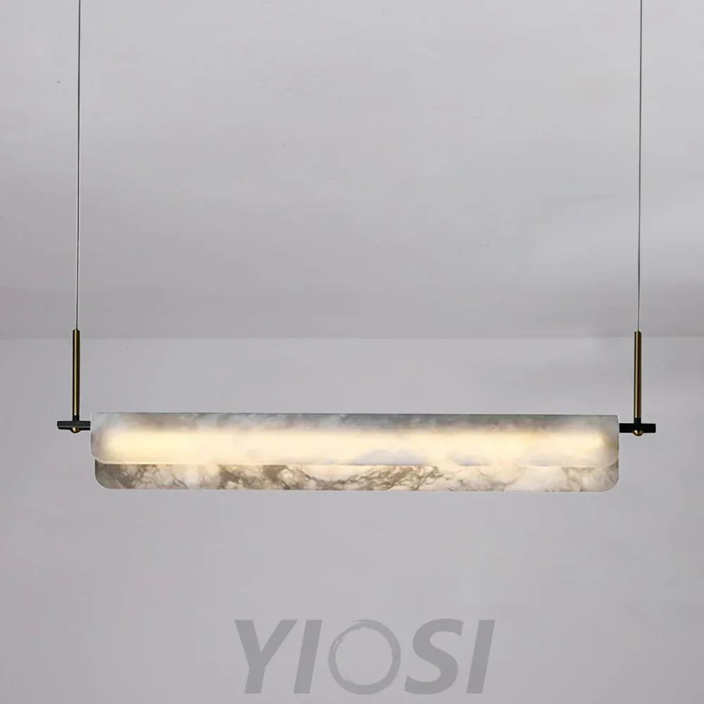 Alabaster Chandelier Linear