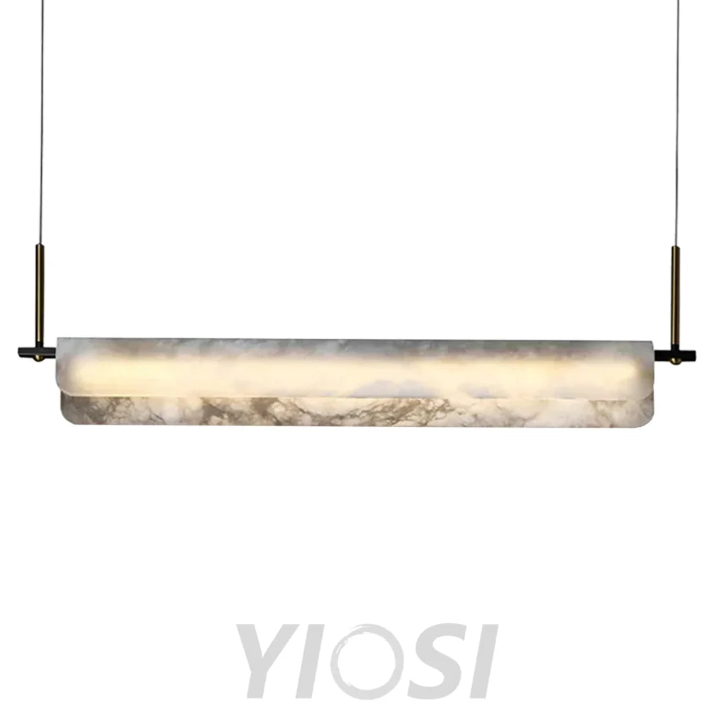 Alabaster Chandelier Linear