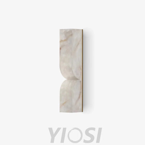 Alabaster Essence Wall Sconce L - Alabaster, Alabaster Wall Lamp-1-Yiosilamp