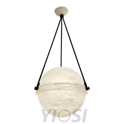 Alabaster Globe Pendant Light For Living Room Kitchen Bathrooms Bedrooms Foyer Stairways Dining