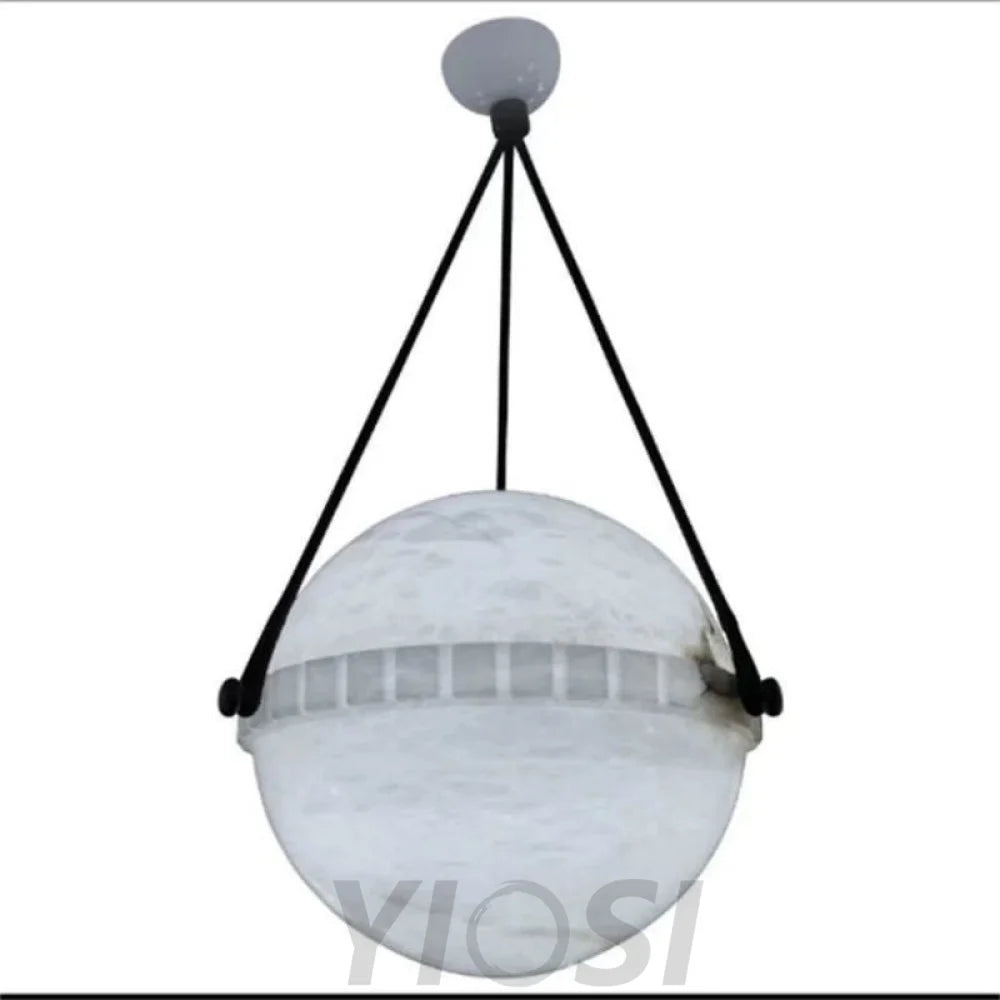 Alabaster Globe Pendant Light For Living Room Kitchen Bathrooms Bedrooms Foyer Stairways Dining