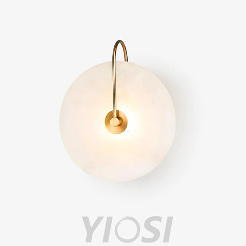 Alabaster LED Wall Lamp 6''/8''/10''/12'' - Yiosilamp