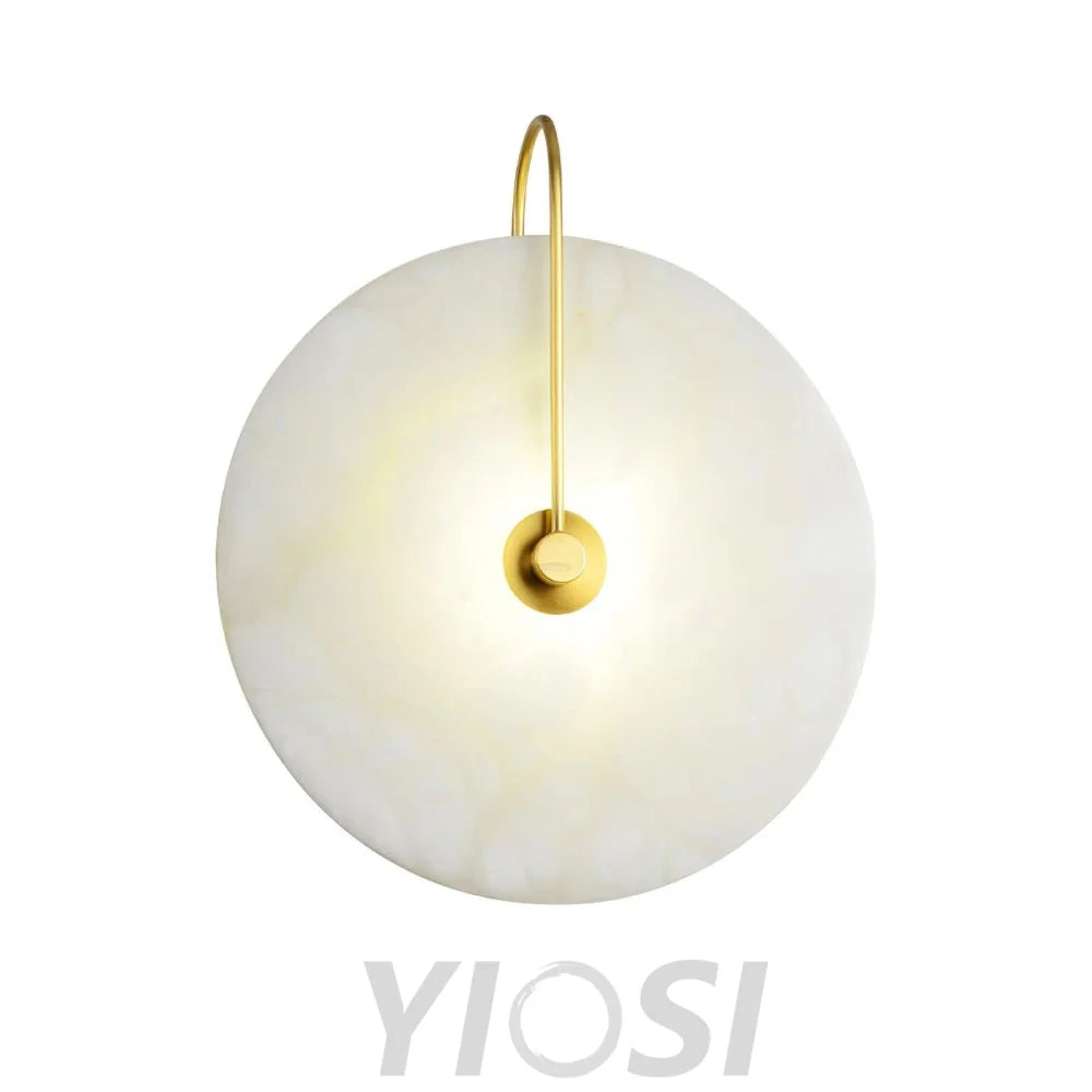 Alabaster LED Wall Lamp 6''/8''/10''/12'' - Yiosilamp