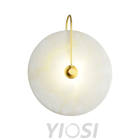 Alabaster LED Wall Lamp 6''/8''/10''/12'' - Yiosilamp