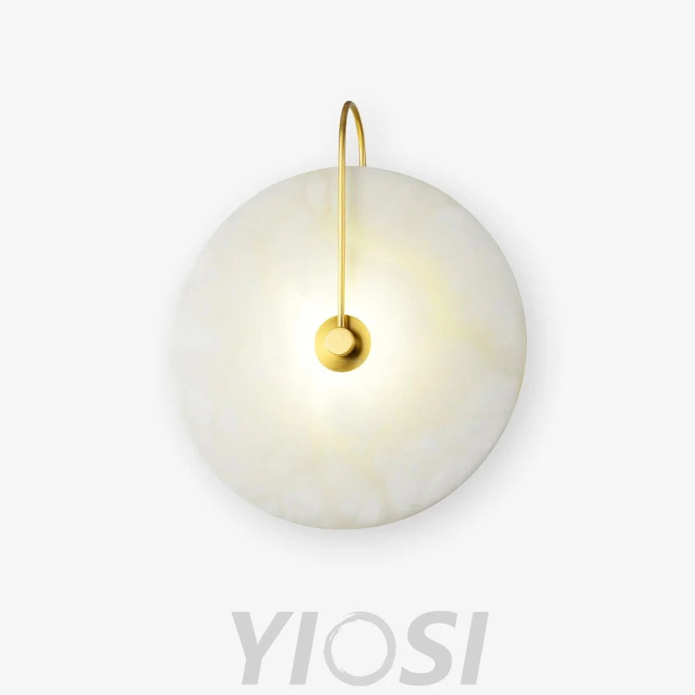 Alabaster LED Wall Lamp 6''/8''/10''/12'' - Yiosilamp