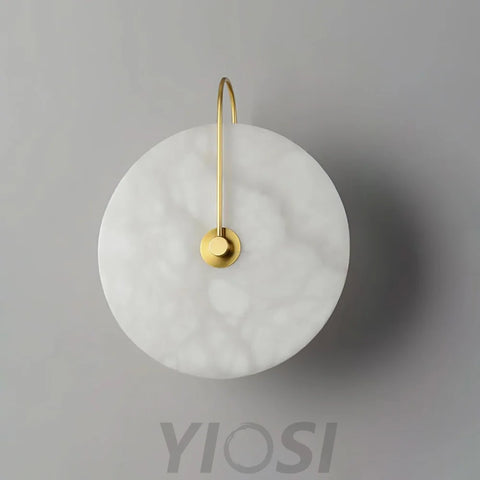 Alabaster LED Wall Lamp 6''/8''/10''/12'' - Yiosilamp