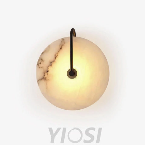 Alabaster LED Wall Lamp 6''/8''/10''/12'' - Yiosilamp