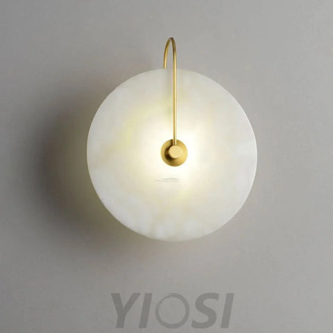 Alabaster LED Wall Lamp 6''/8''/10''/12'' - Yiosilamp