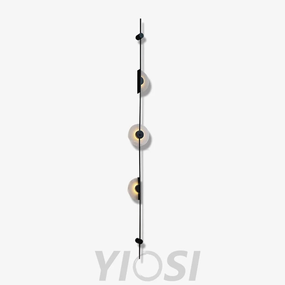 Alabaster Orb Vertical Wall Sconce - Yiosilamp