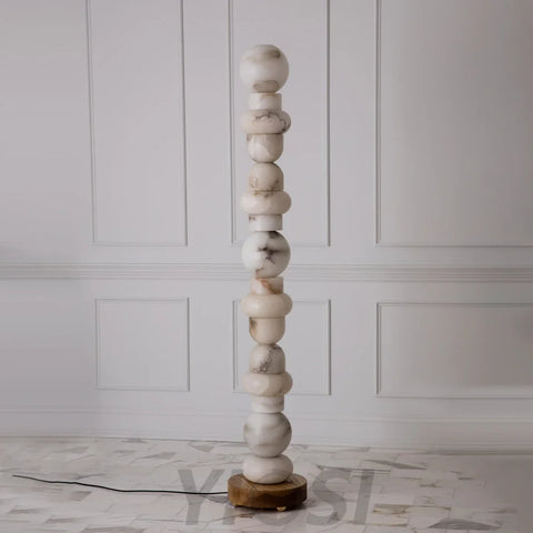 Alabaster Totem 16 Floor Standing Lamp