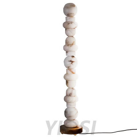 Alabaster Totem 16 Floor Standing Lamp