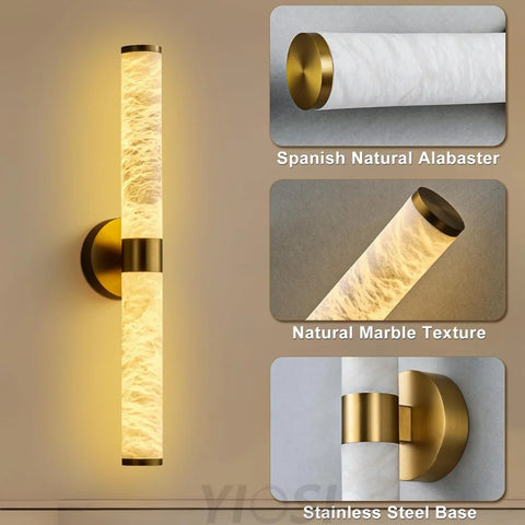 Alabaster Wall Sconces