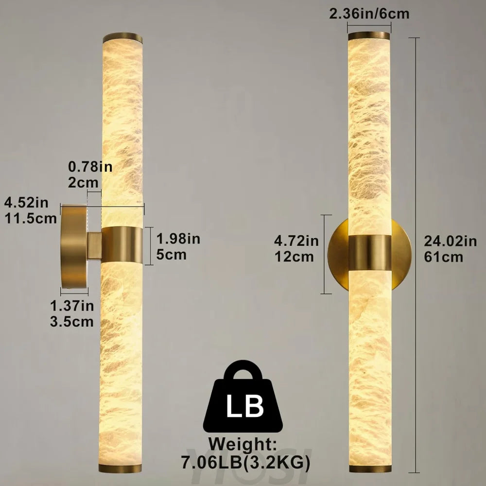 Alabaster Wall Sconces