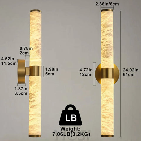 Alabaster Wall Sconces