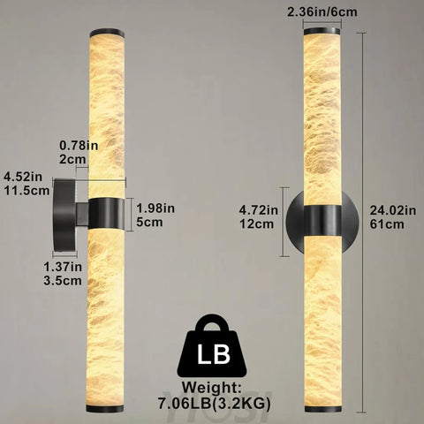 Alabaster Wall Sconces