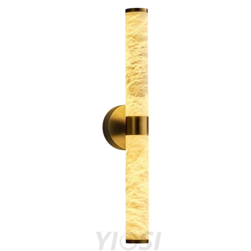 Alabaster Wall Sconces Gold