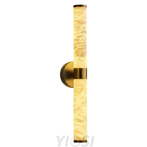 Alabaster Wall Sconces Gold