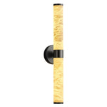 Alabaster Wall Sconces Black