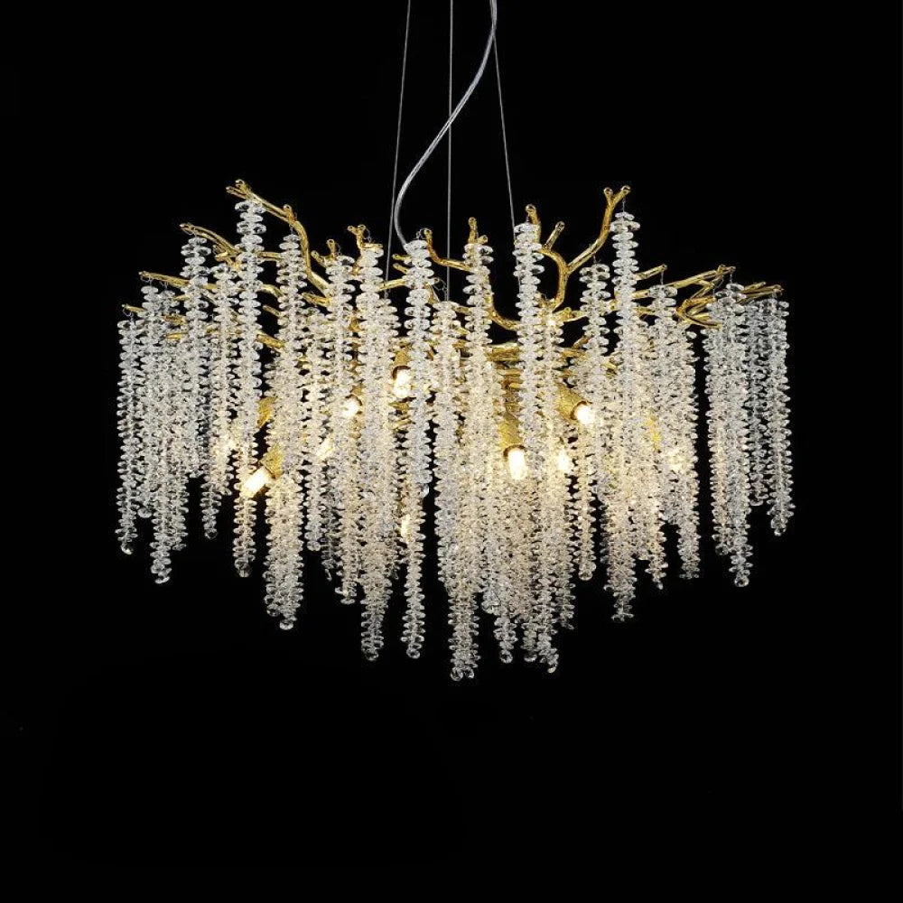 Albero Crystal Chandelier with 8/10/14 heads - Branch-1-Yiosilamp