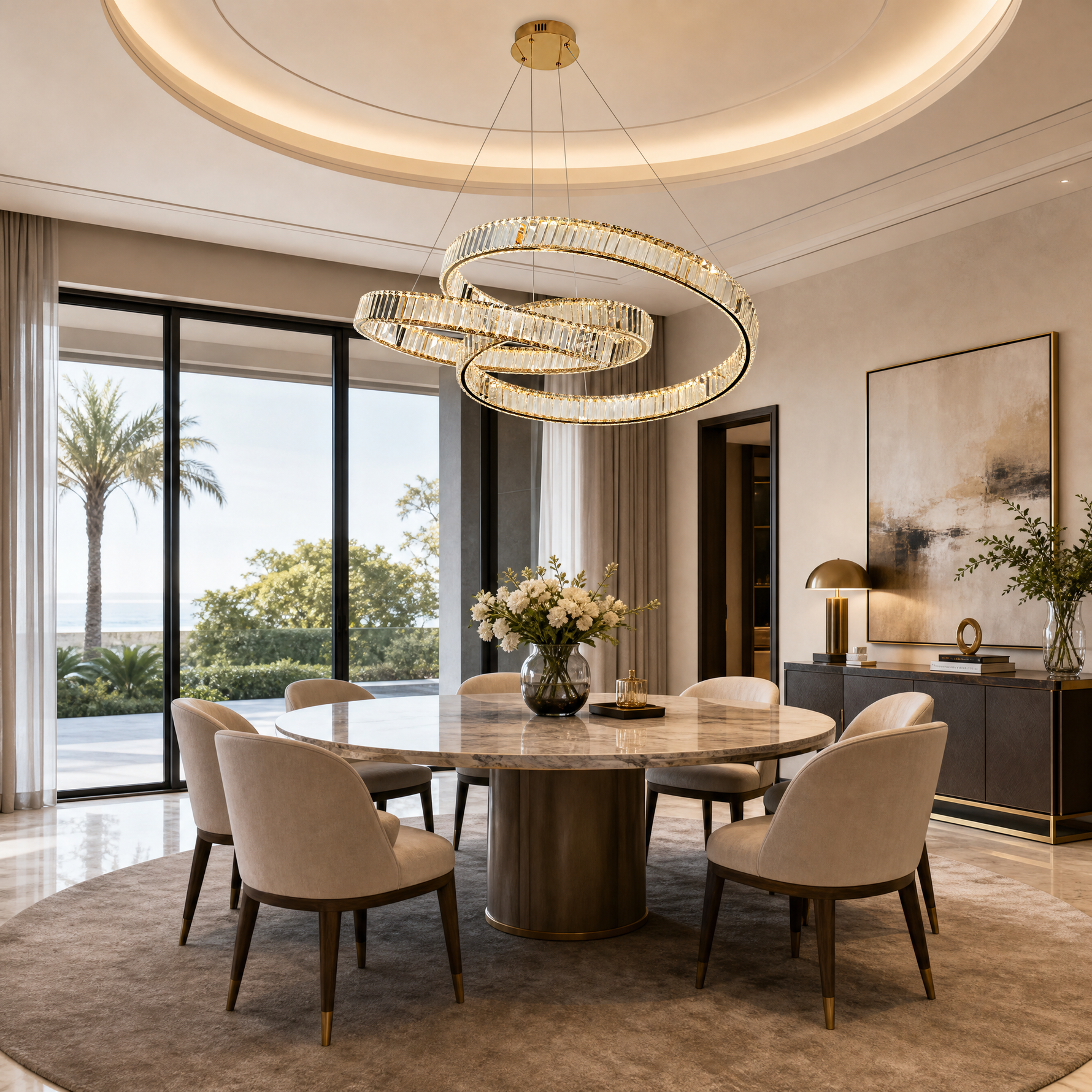 Aletta Slim Chandelier
