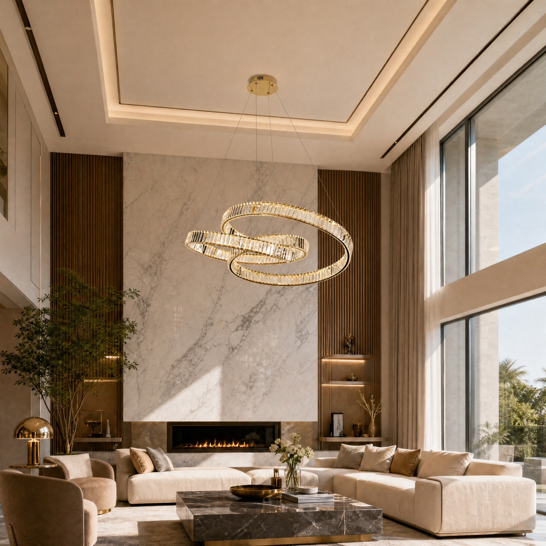 Aletta Slim Chandelier