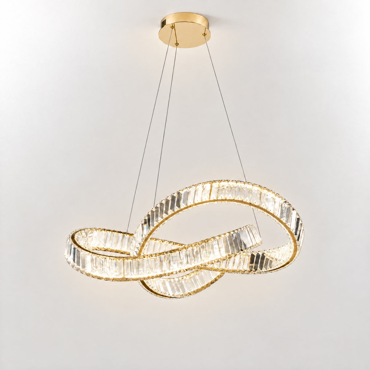 Aletta Slim Halo Chandelier
