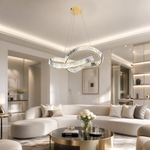 Aletta Slim Halo Chandelier