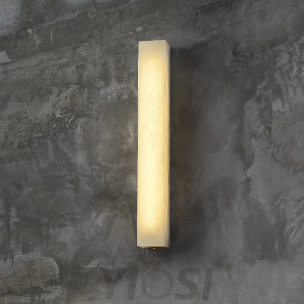 Alice Moder Linear Alabaster Wall Sconce 