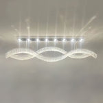 Alon Crystal Chandelier Luxury LED Pendant Light