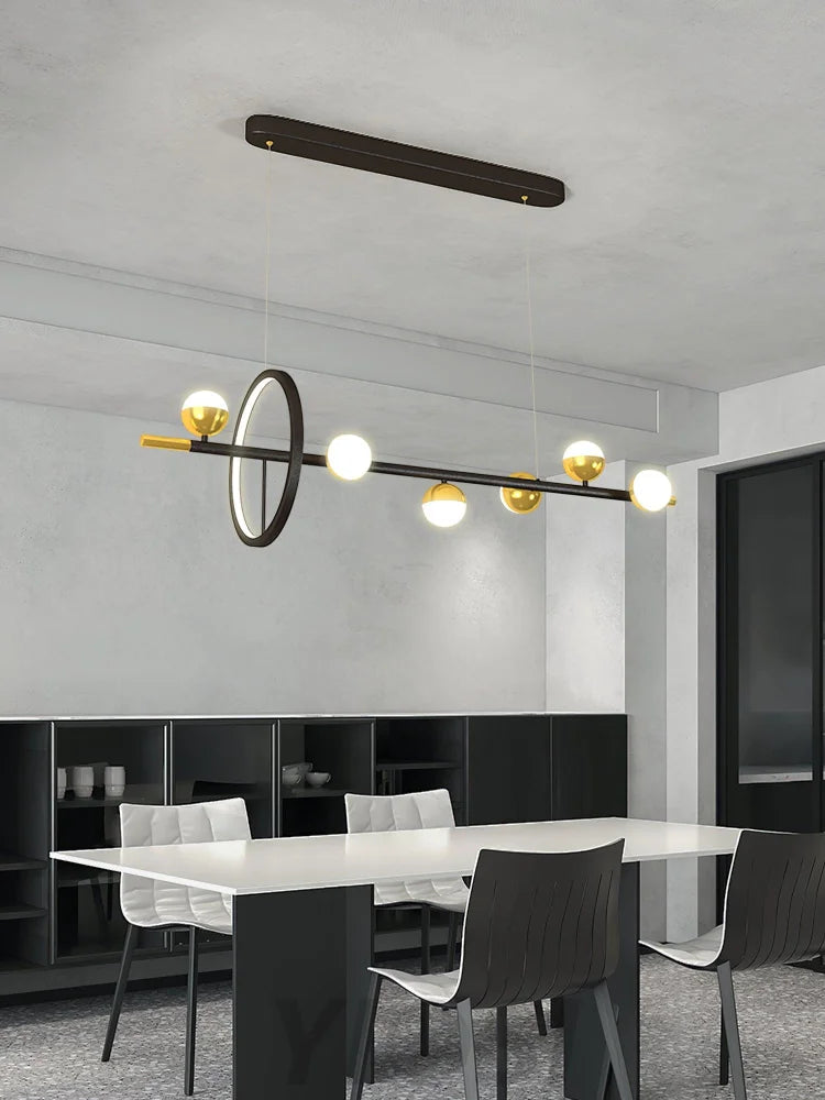 Alonso Linear Chandelier - Hailey-1-Yiosilamp