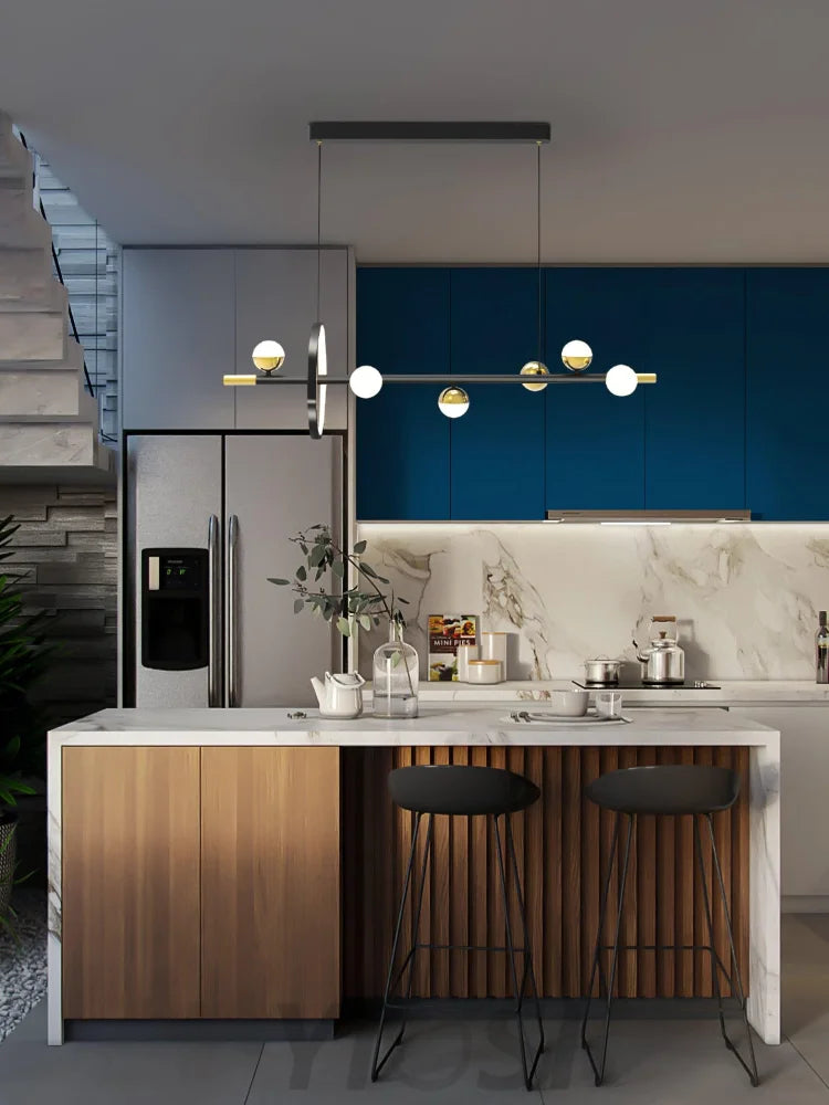 Alonso Linear Chandelier - Hailey-1-Yiosilamp