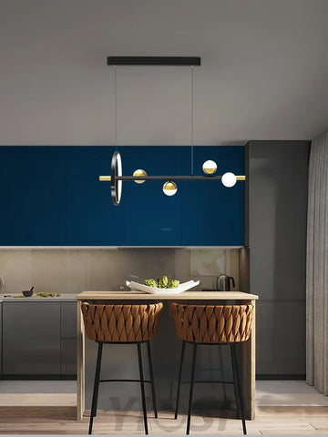 Alonso Linear Chandelier - Hailey-1-Yiosilamp