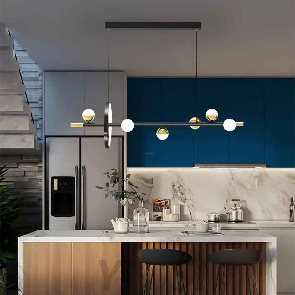 Alonso Linear Chandelier - Hailey-1-Yiosilamp