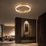 Alps Modern Crystal Flush Mount Ceiling Light - scene