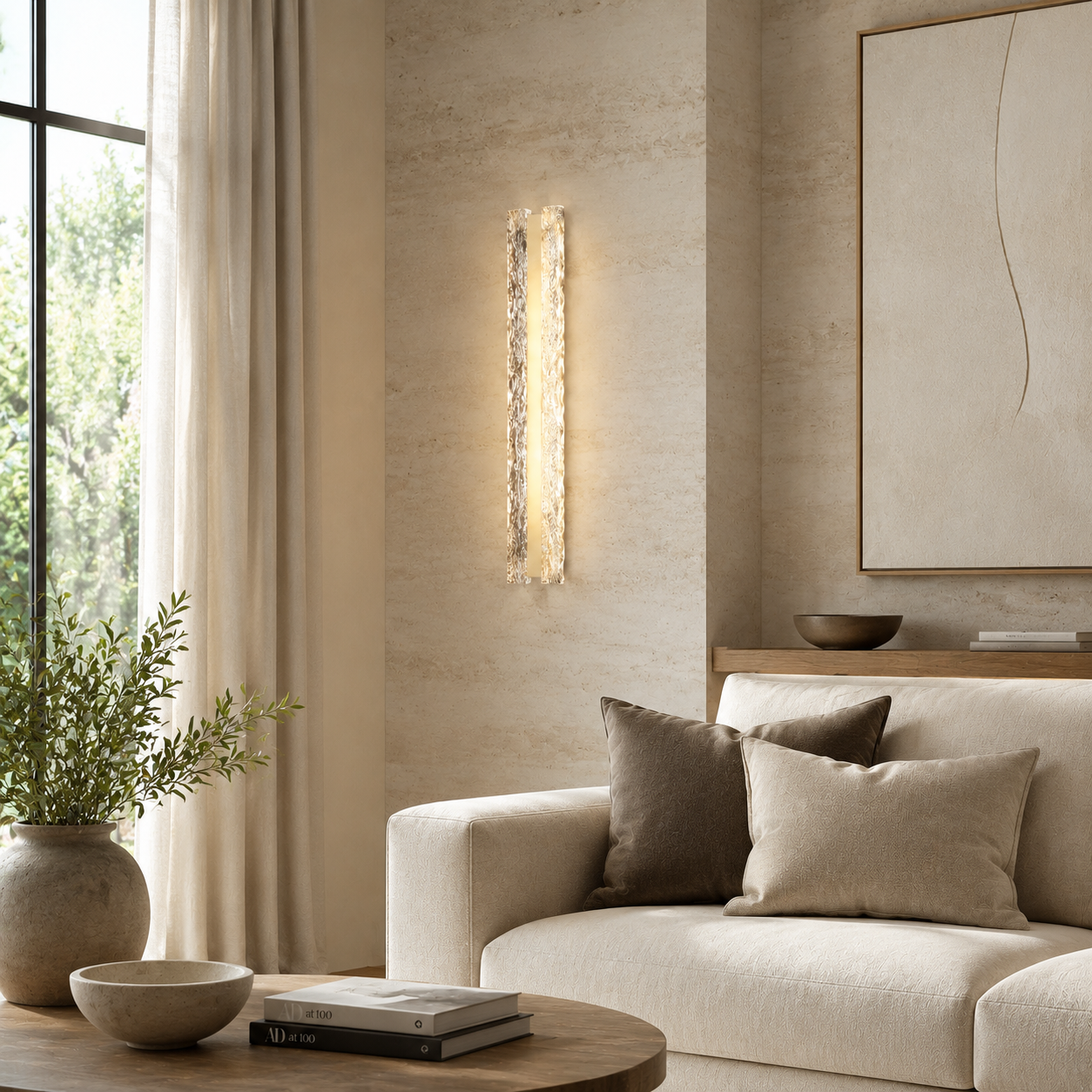 Alps Modern Crystal Wall Sconce