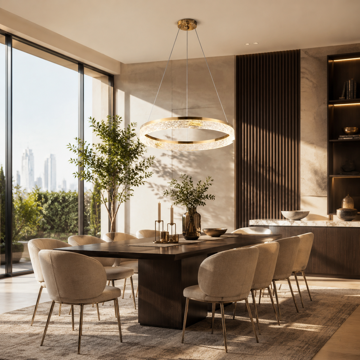 Alps Modern Sculptural Pendant Light