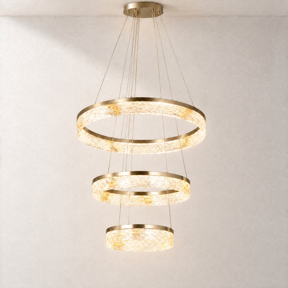 Alps Modern Sculptural Ring Chandelier
