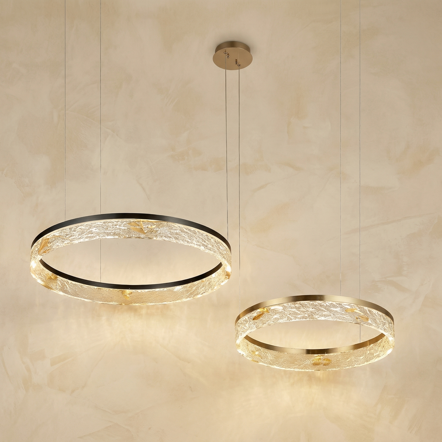 Yiosi Alps Luxresin Ring Pendant Chandelier - Image 1