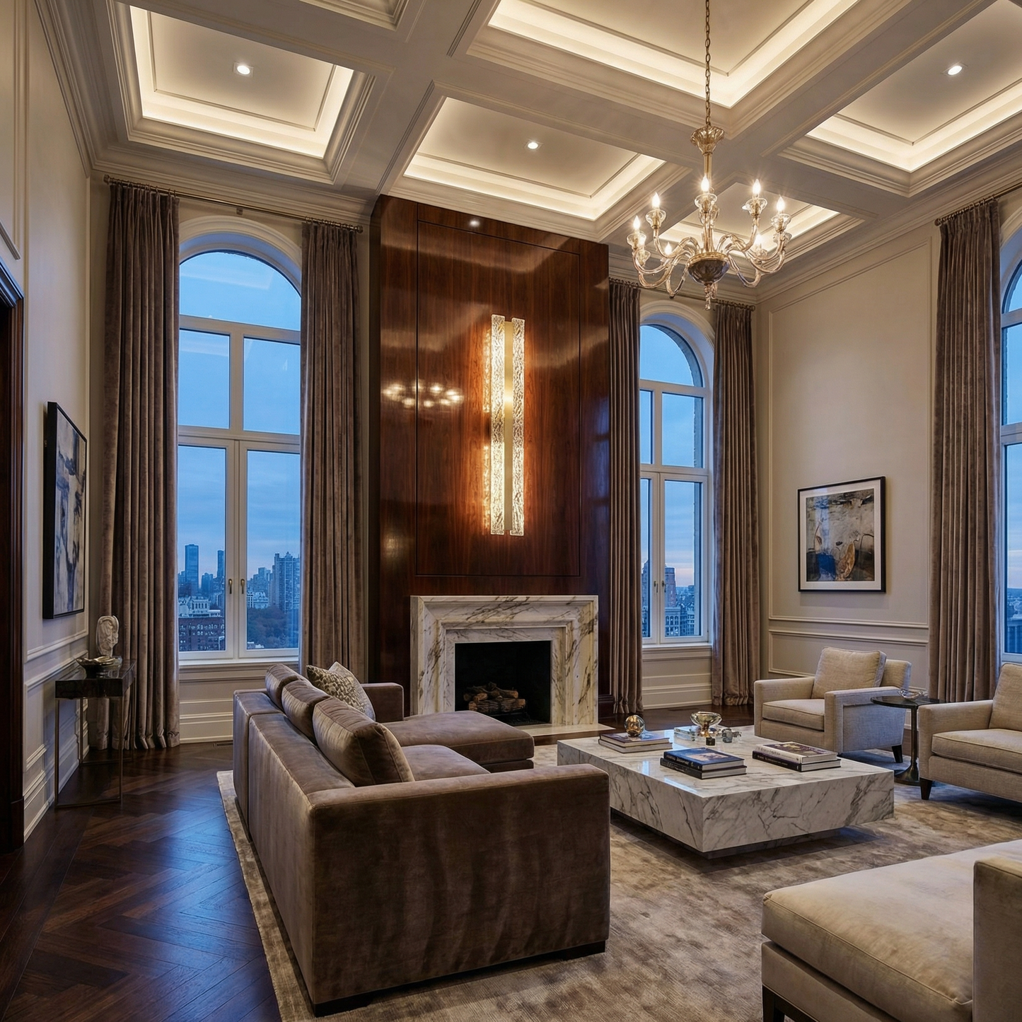 Yiosi Alps Luxresin Wall Sconce - Grand - Image 2