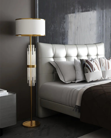 Alston Floor Lamp  ∅ 13.8″ - Geometry-1-Yiosilamp