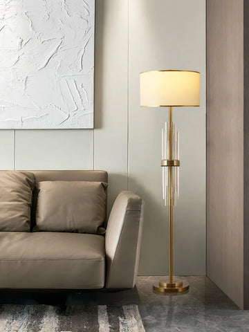 Alston Floor Lamp  ∅ 13.8″ - Geometry-1-Yiosilamp