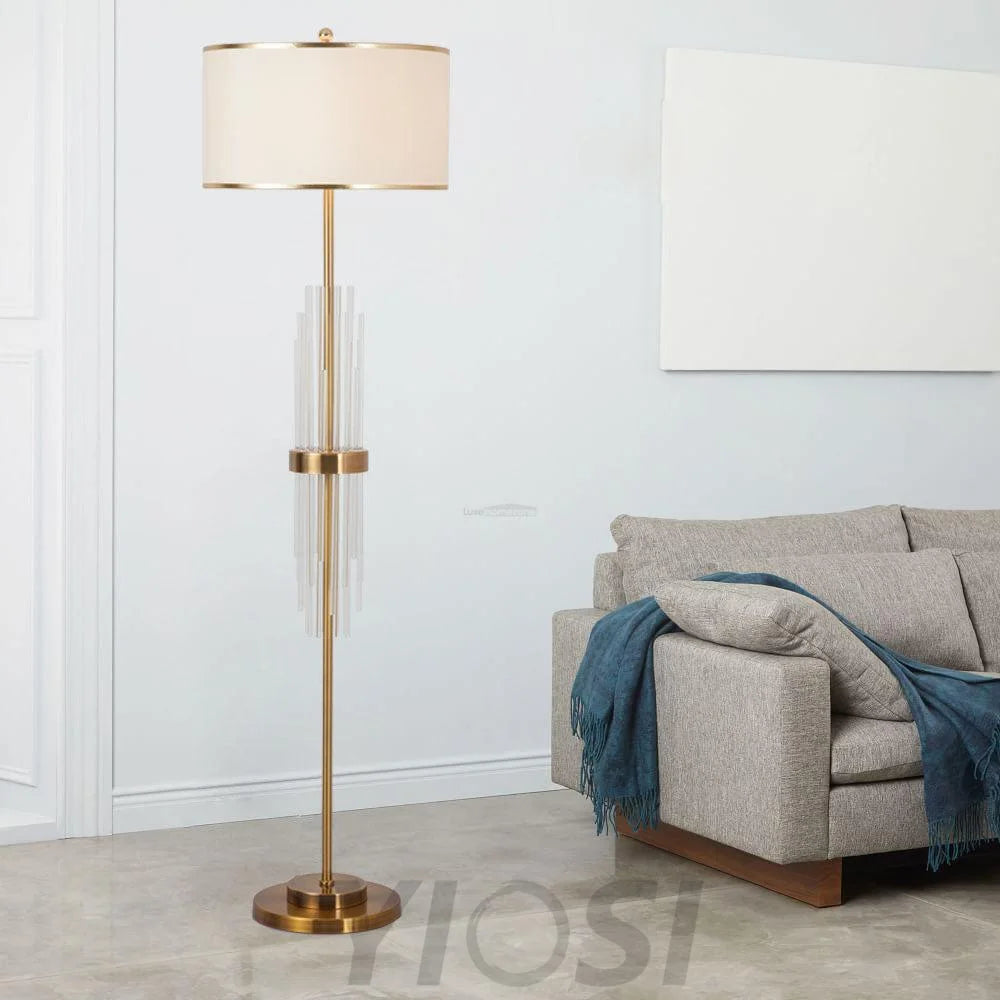 Alston Floor Lamp  ∅ 13.8″ - Geometry-1-Yiosilamp