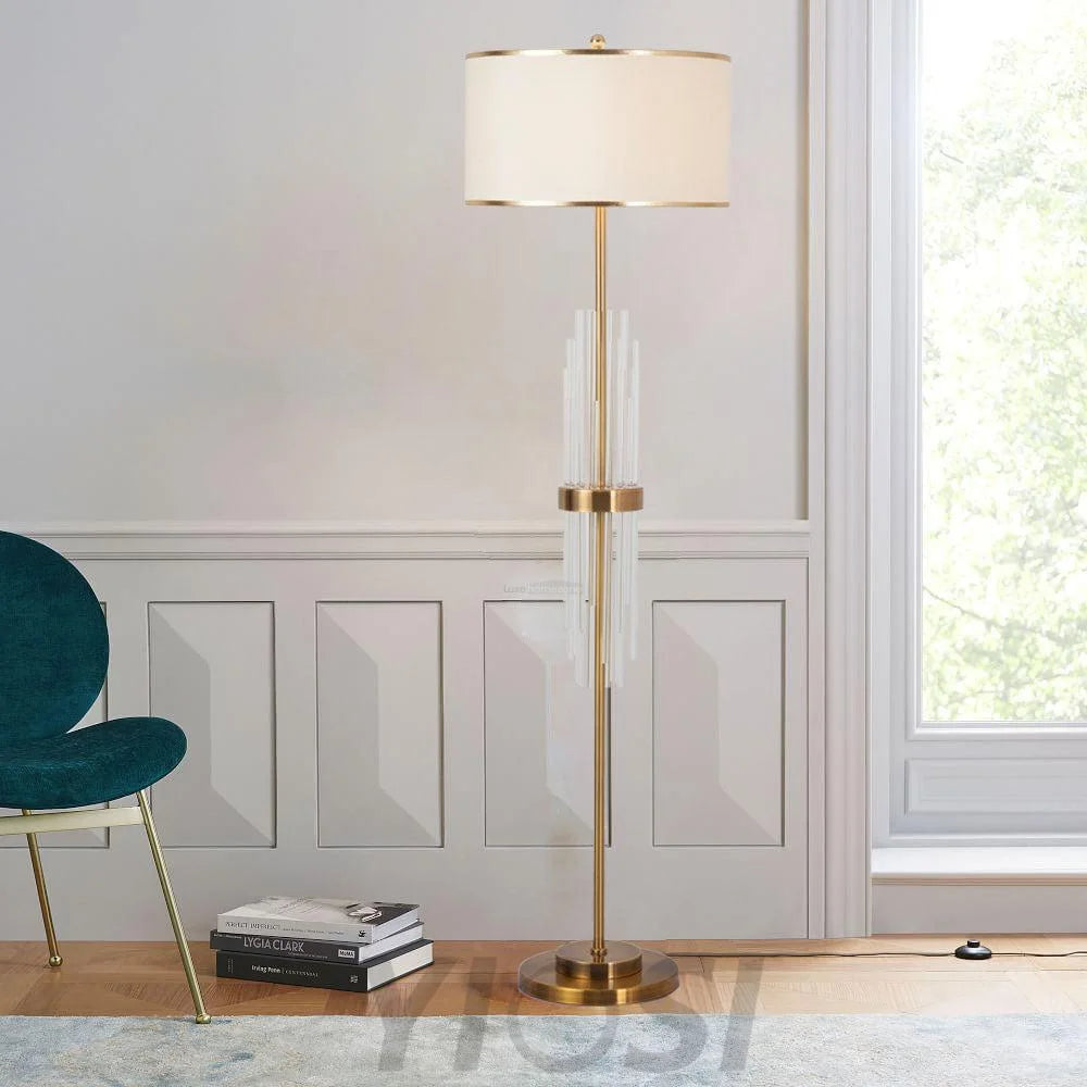 Alston Floor Lamp  ∅ 13.8″ - Geometry-1-Yiosilamp