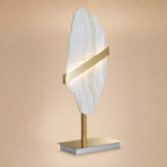 Amber Natural Stone Table Sconce